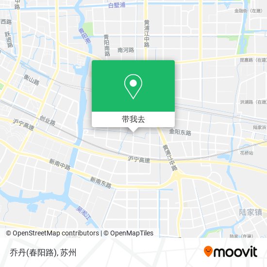 乔丹(春阳路)地图