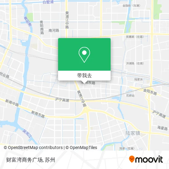 财富湾商务广场地图
