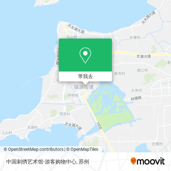 中国刺绣艺术馆-游客购物中心地图