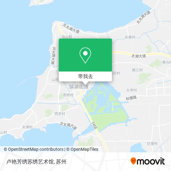 卢艳芳绣苏绣艺术馆地图