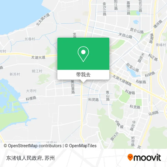 东渚镇人民政府地图