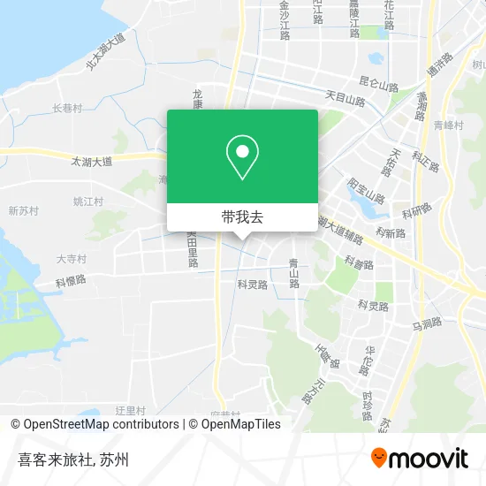 喜客来旅社地图
