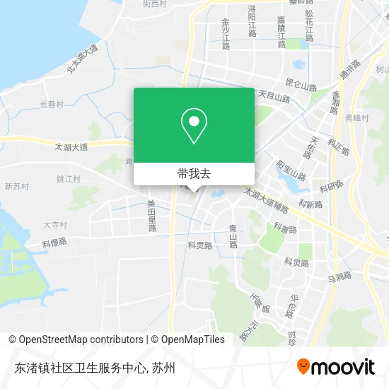 东渚镇社区卫生服务中心地图