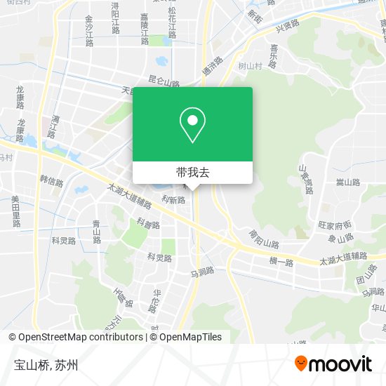 宝山桥地图