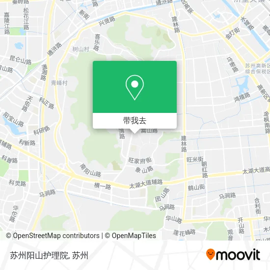 苏州阳山护理院地图