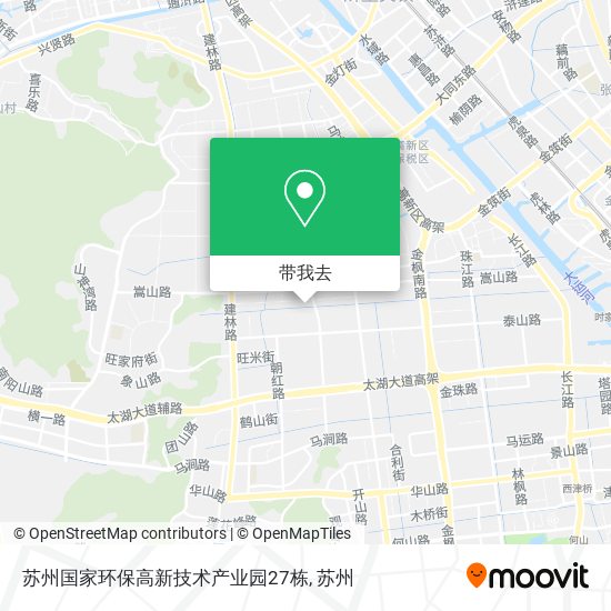 苏州国家环保高新技术产业园27栋地图