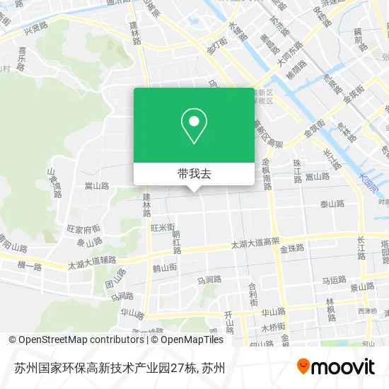 苏州国家环保高新技术产业园27栋地图