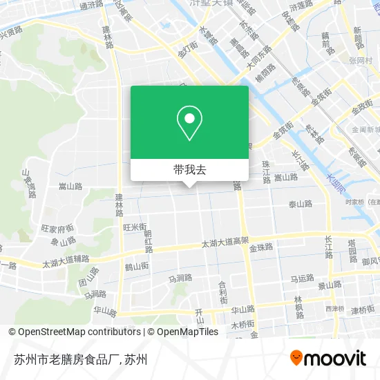 苏州市老膳房食品厂地图