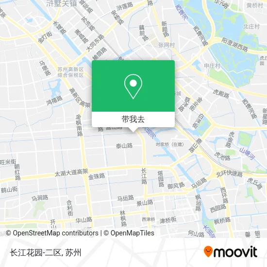 长江花园-二区地图