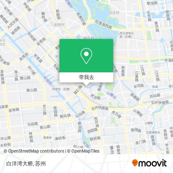 白洋湾大桥地图