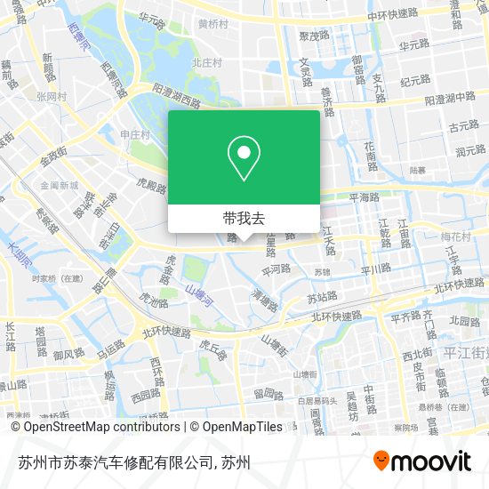 苏州市苏泰汽车修配有限公司地图