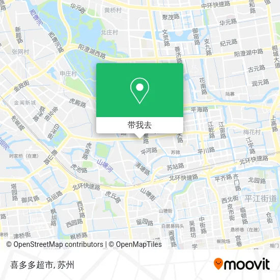 喜多多超市地图