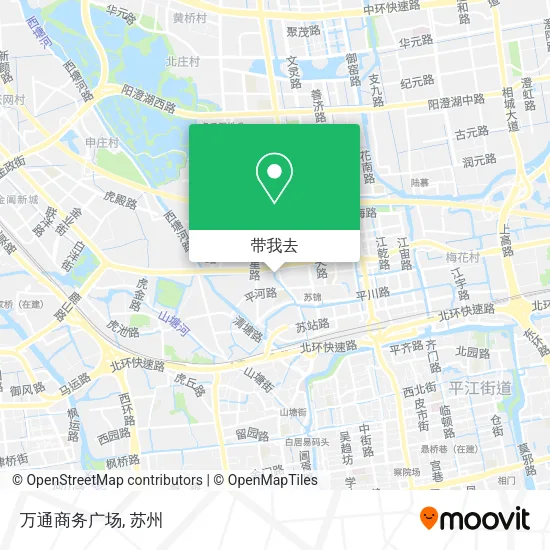 万通商务广场地图