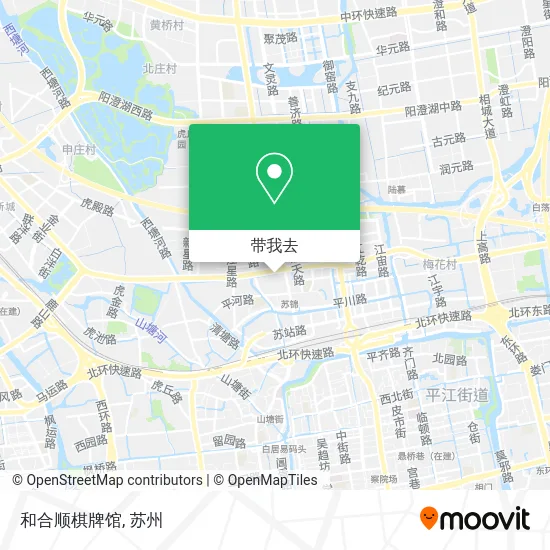 和合顺棋牌馆地图