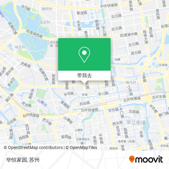华恒家园地图