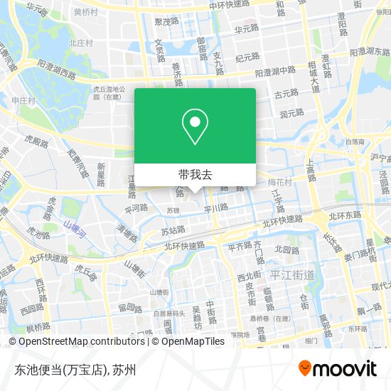东池便当(万宝店)地图