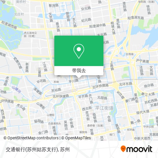 交通银行(苏州姑苏支行)地图