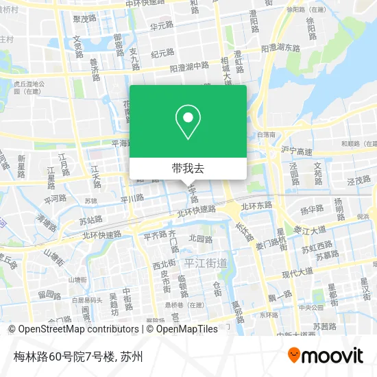 梅林路60号院7号楼地图