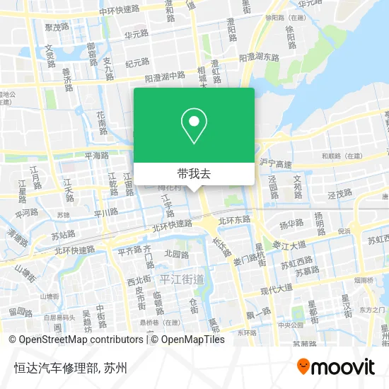 恒达汽车修理部地图