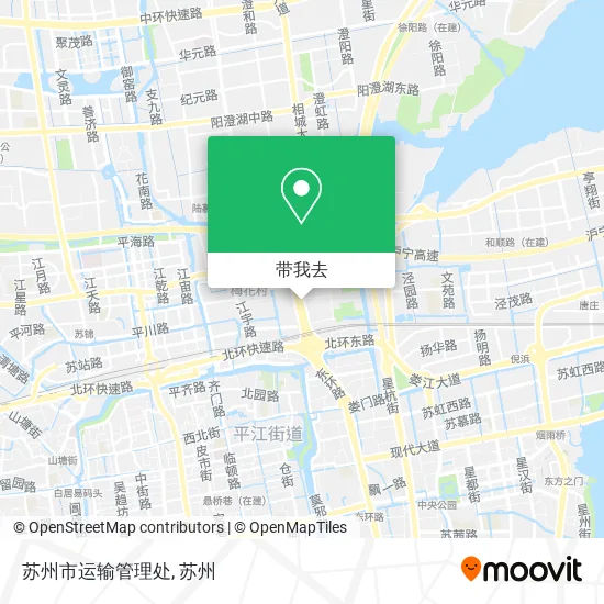 苏州市运输管理处地图