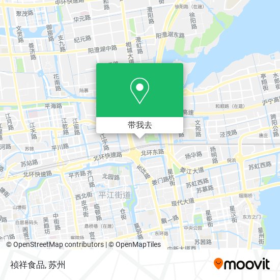 祯祥食品地图