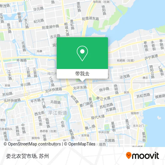 娄北农贸市场地图