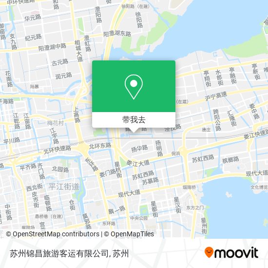 苏州锦昌旅游客运有限公司地图