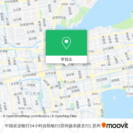 中国农业银行24小时自助银行(苏州扬东路支行)地图