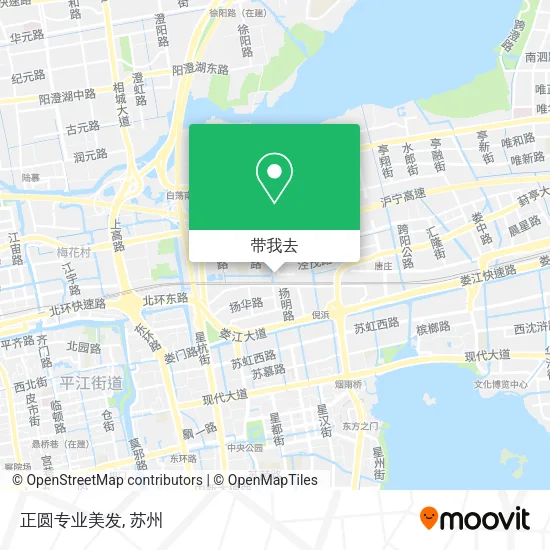 正圆专业美发地图