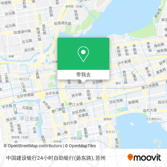 中国建设银行24小时自助银行(扬东路)地图