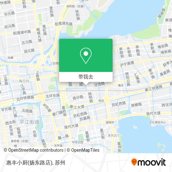 惠丰小厨(扬东路店)地图