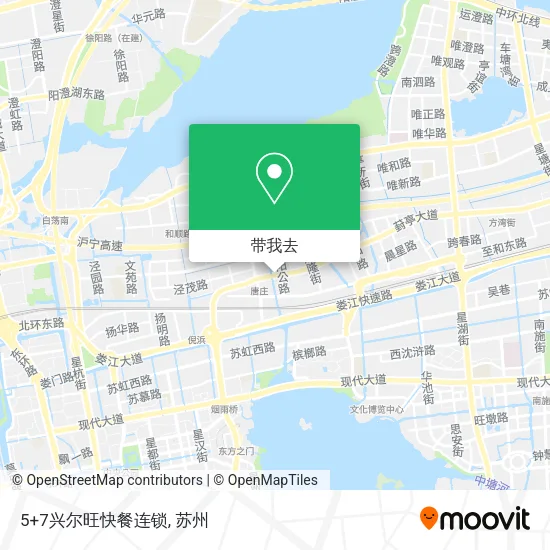 5+7兴尔旺快餐连锁地图