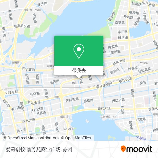 娄葑创投·临芳苑商业广场地图