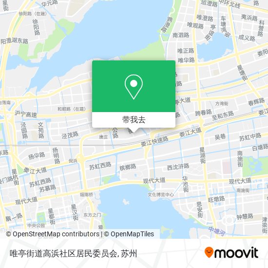 唯亭街道高浜社区居民委员会地图