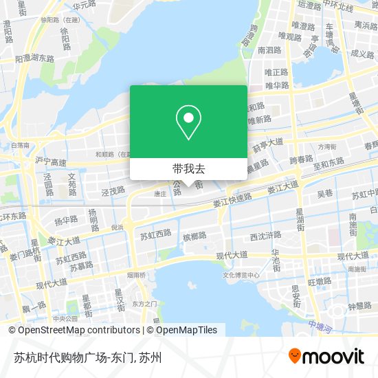 苏杭时代购物广场-东门地图