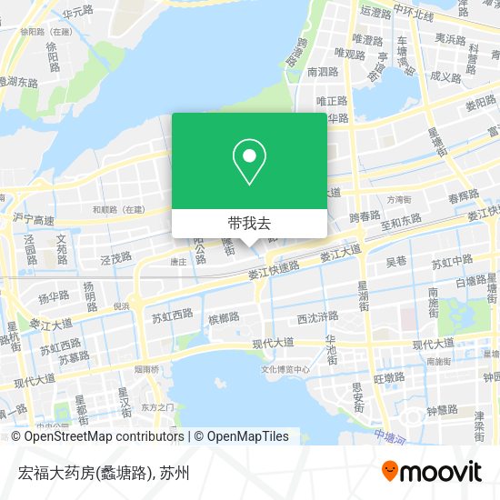 宏福大药房(蠡塘路)地图