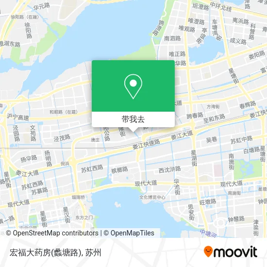 宏福大药房(蠡塘路)地图