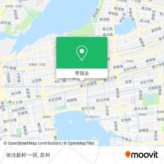 张泾新村-一区地图