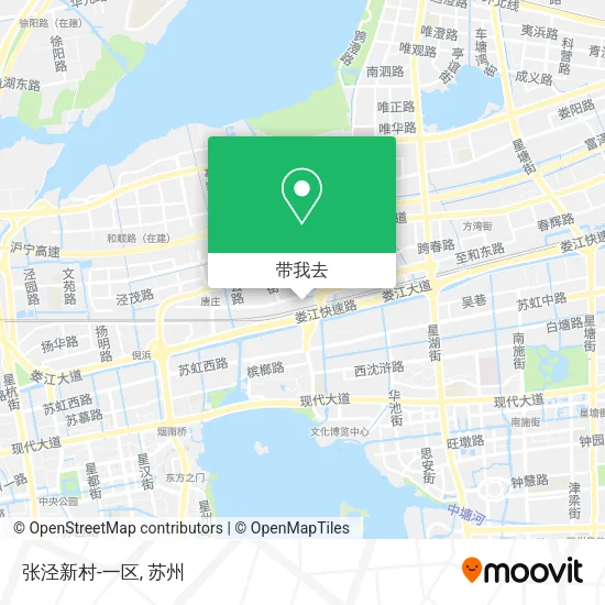张泾新村-一区地图