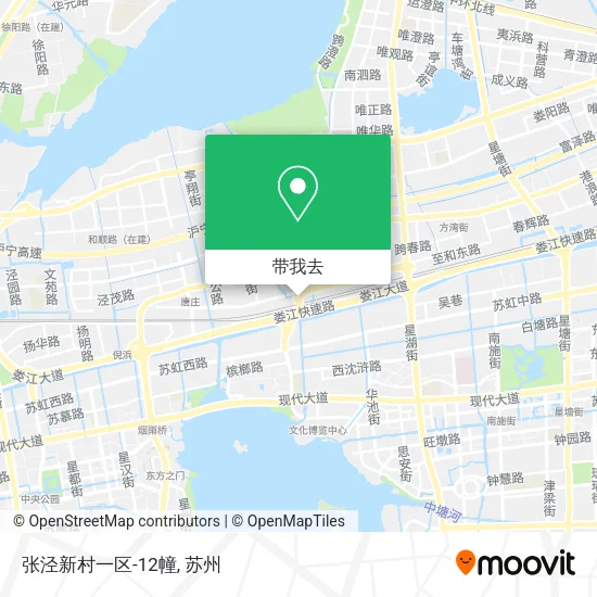 张泾新村一区-12幢地图
