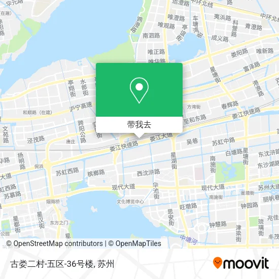 古娄二村-五区-36号楼地图