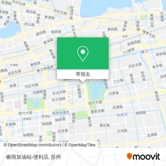 榭雨加油站-便利店地图