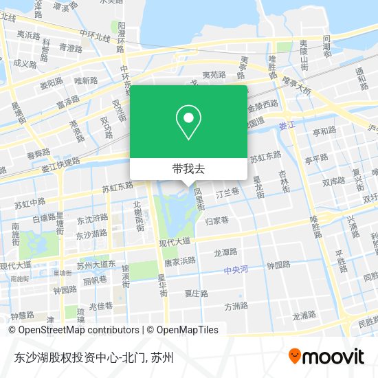 东沙湖股权投资中心-北门地图
