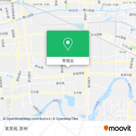 茗景苑地图