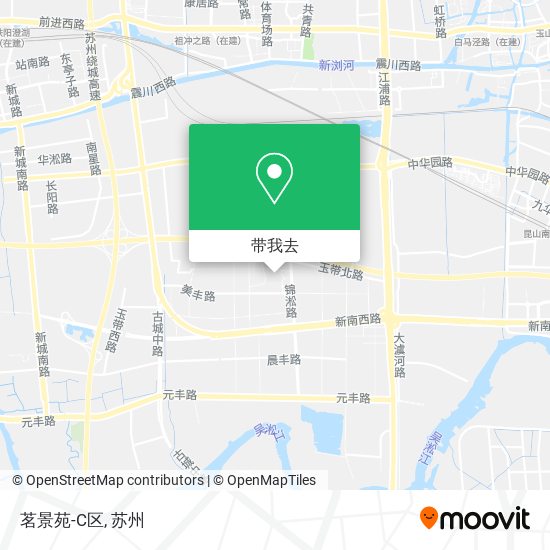 茗景苑-C区地图