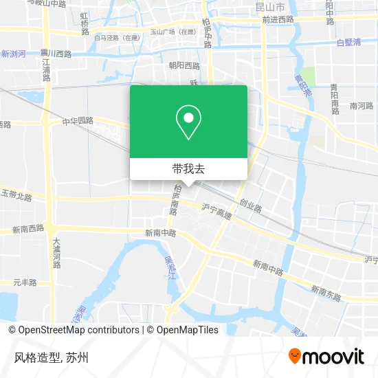 风格造型地图