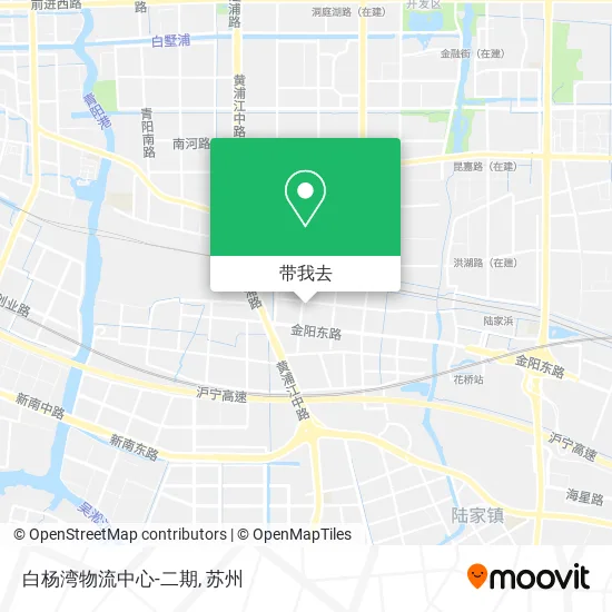 白杨湾物流中心-二期地图