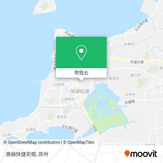 惠丽快捷宾馆地图