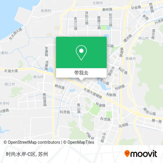 时尚水岸-C区地图