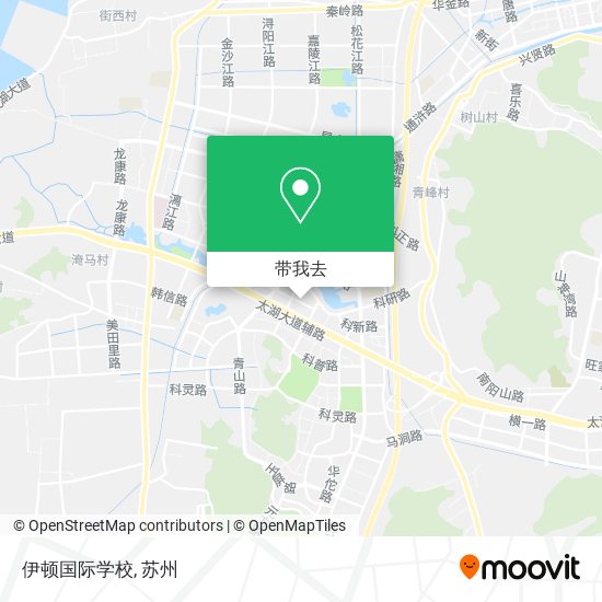 伊顿国际学校地图